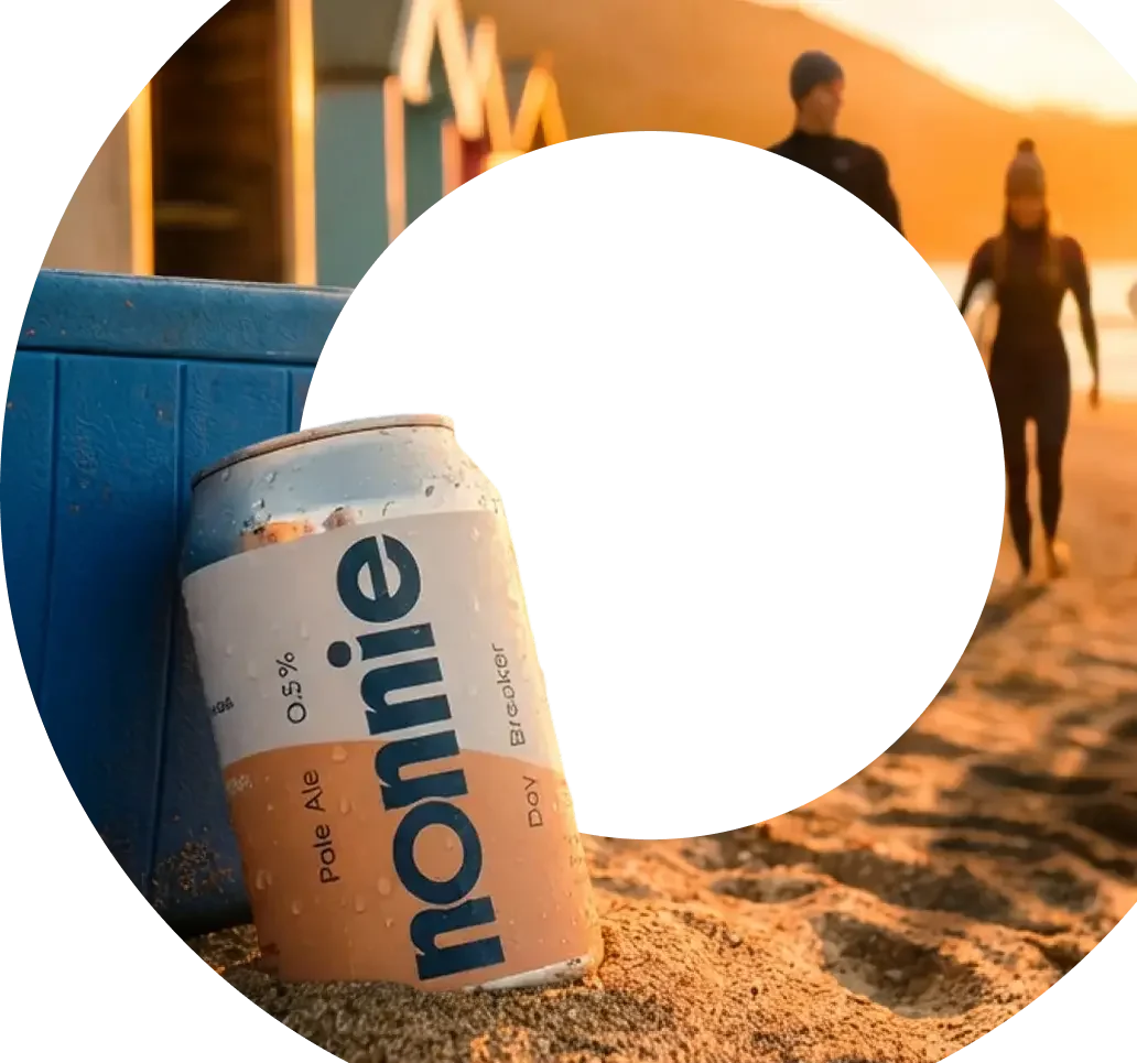 Nonnie circle non alcholic beer e1764583842618